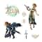 RoomMates The Legend of Zelda: Tears of the Kingdom Zelda & Link Wall Decals